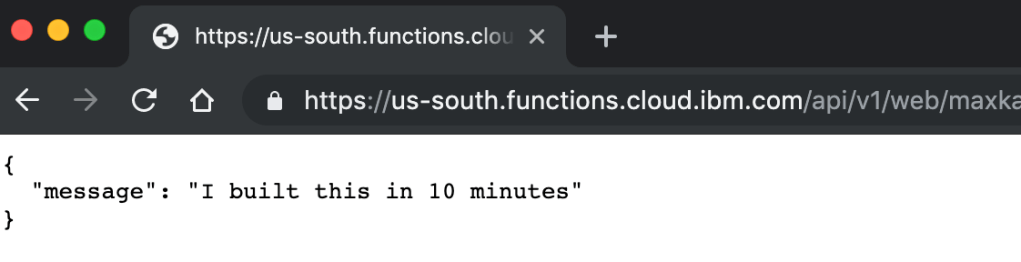 serverless-hellowworld-browserrun