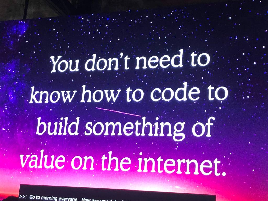 nocodeconf-youdontneed