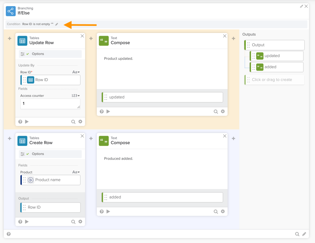 Editing Branching - If/Else card condition image