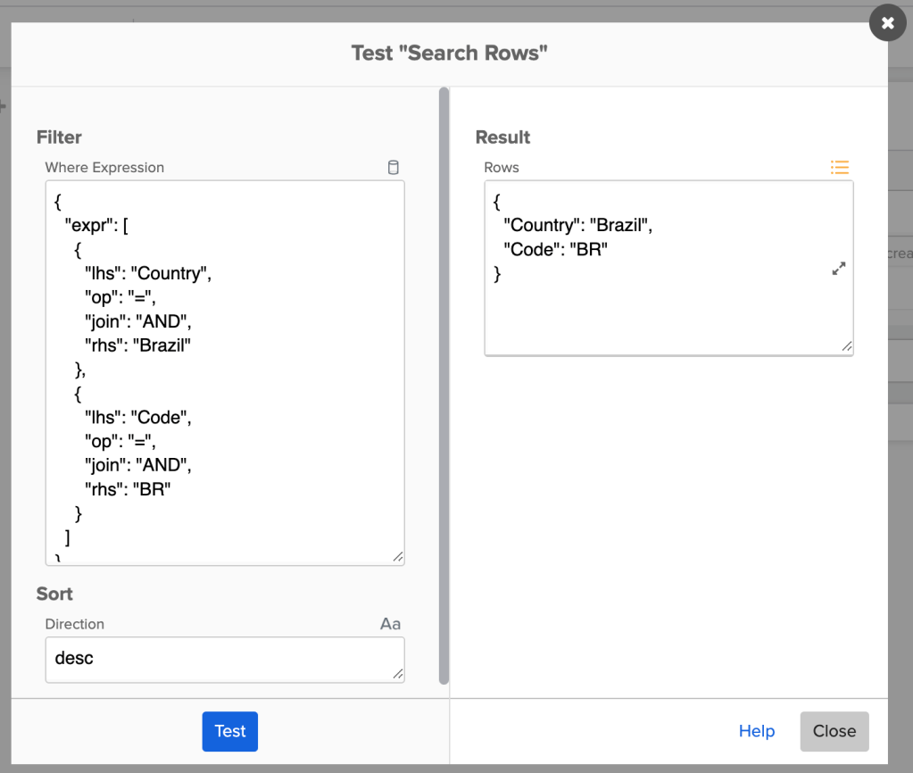 Testing Search Rows card image