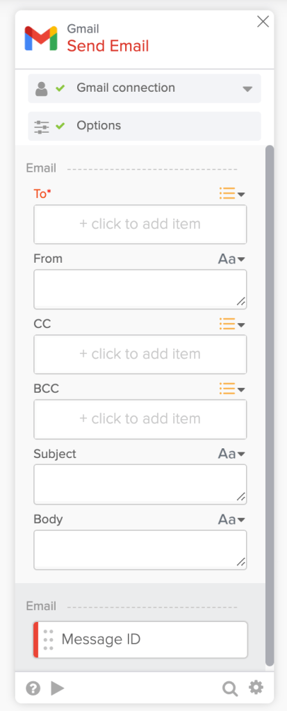 Gmail Send Email card image