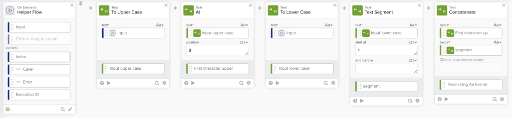 Capitalize and lowercase flow image
