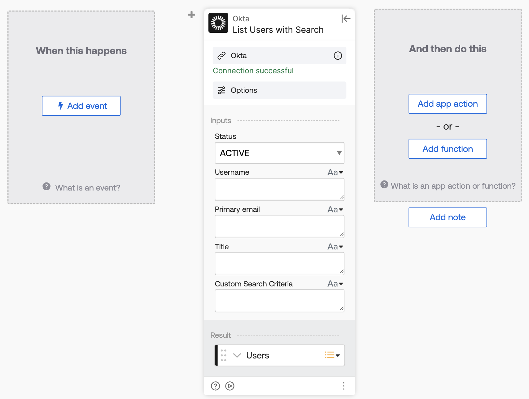 Okta Workflows Tips #87: Find Users by Fields You Can’t Search Directly ...